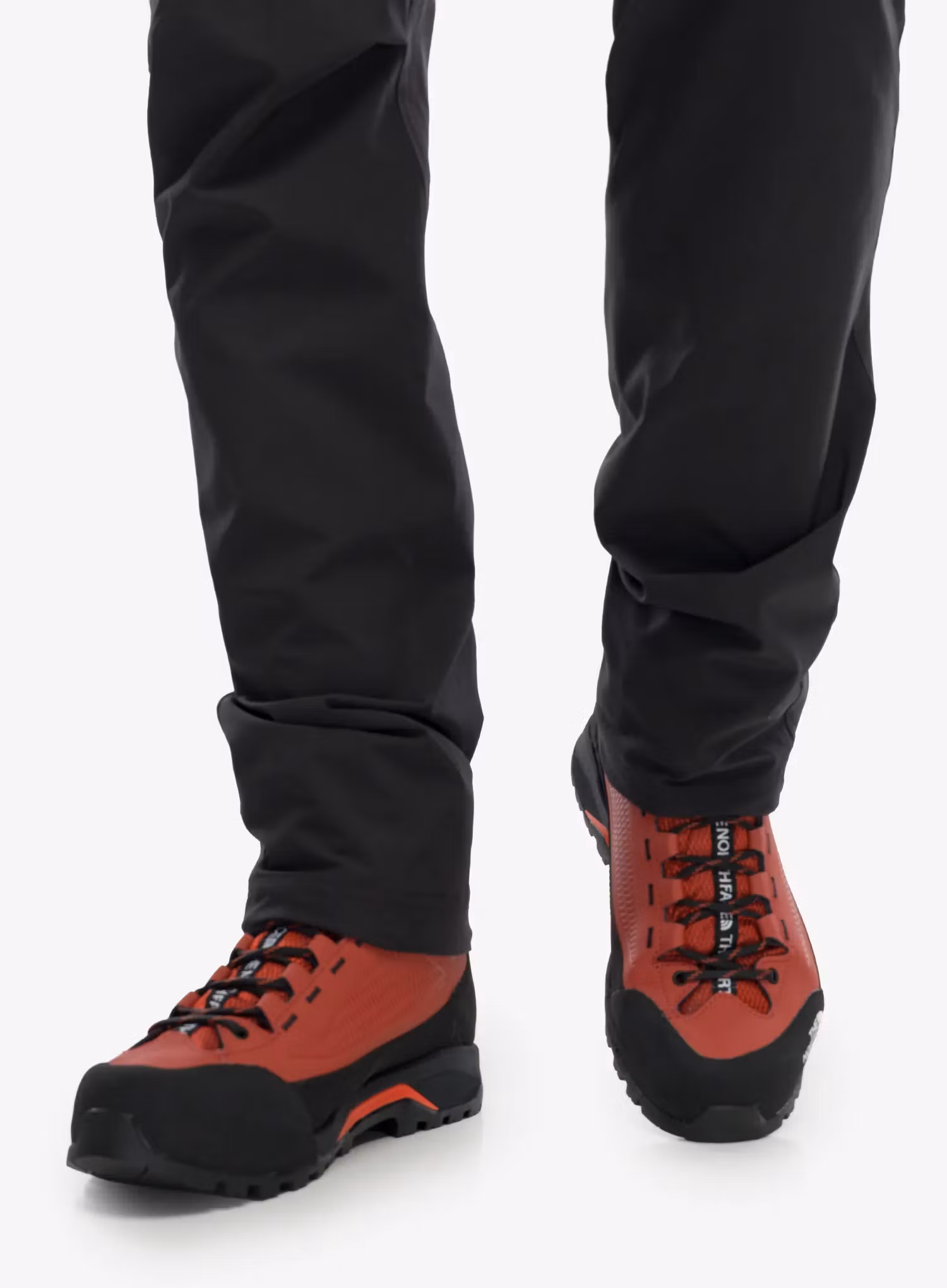 Ghete trekking barbati The North Face Verto Alpine Mid GORE-TEX - iron clay/lava red