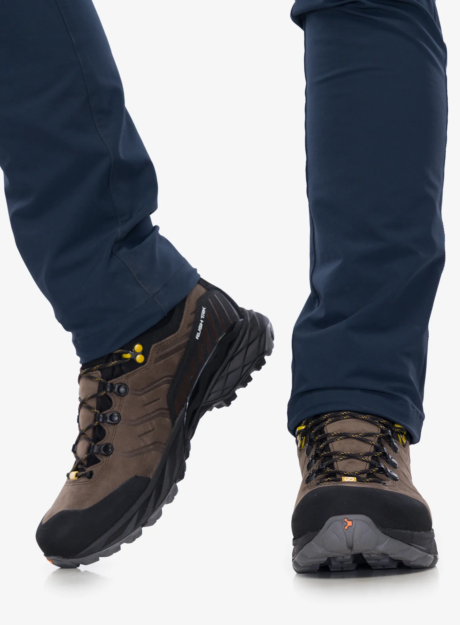 Ghete trekking Scarpa Rush TRK Pro GTX - volcano/mustard