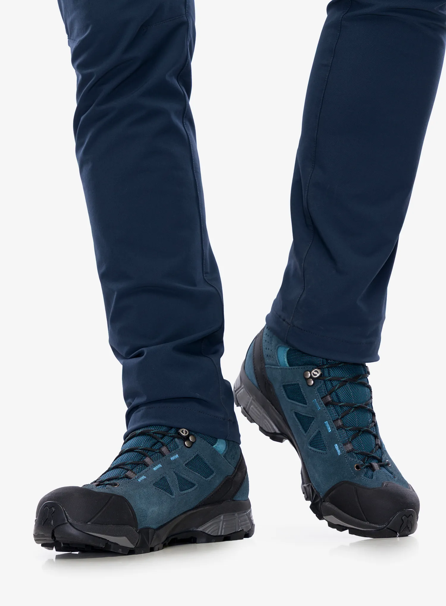 Ghete trekking barbati Scarpa ZG Lite GTX - octane/lake blue