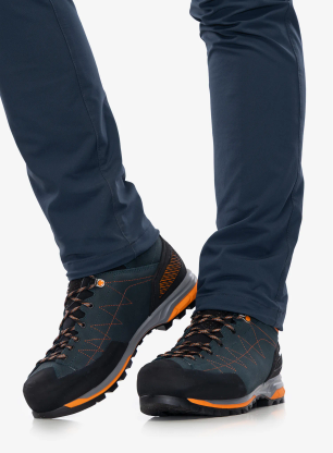 Ghete trekking Scarpa Zodiac Trk Gtx - petrol/rust orange