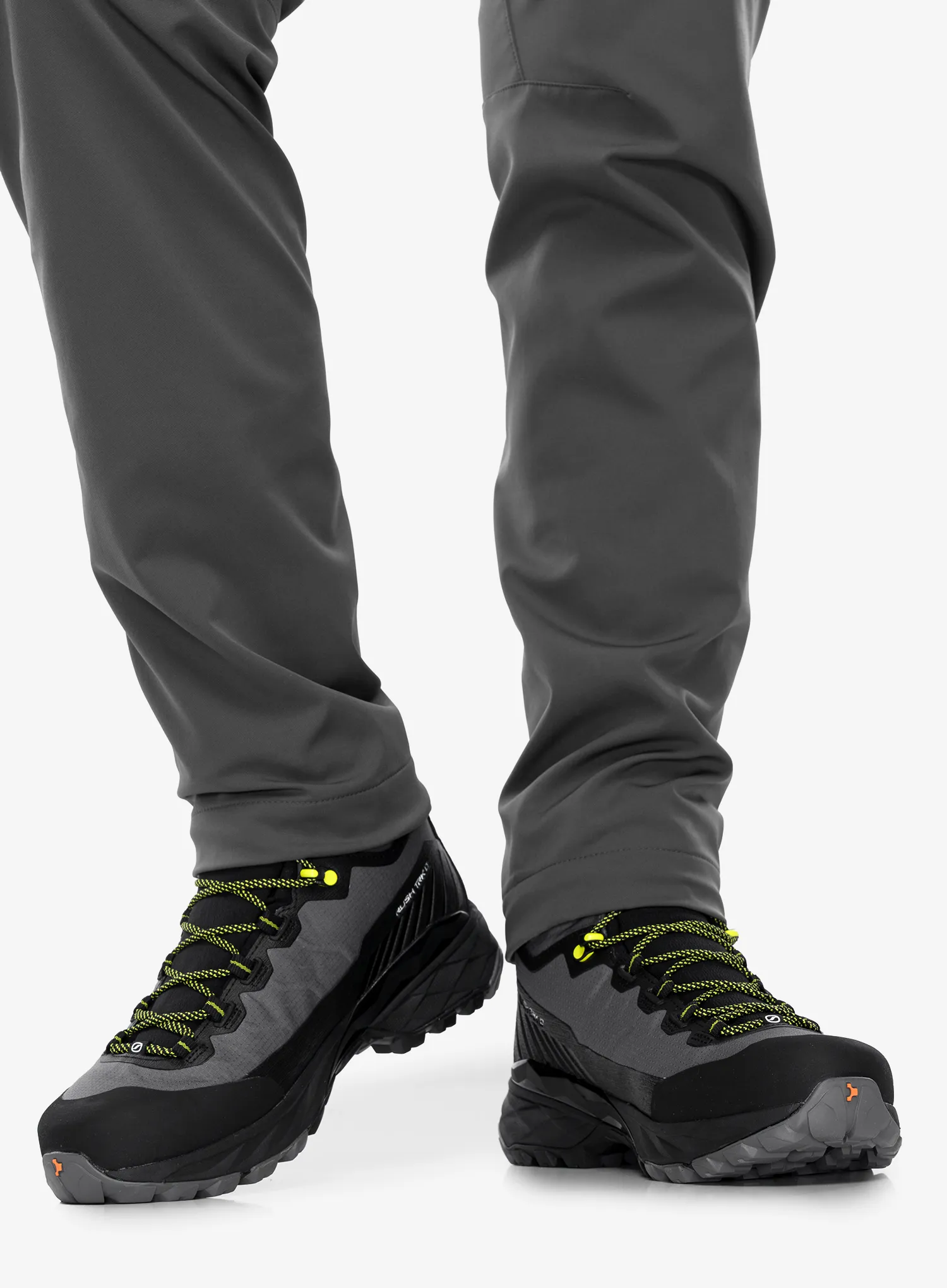 Ghete trekking Scarpa Rush TRK LT GTX - gray/lime