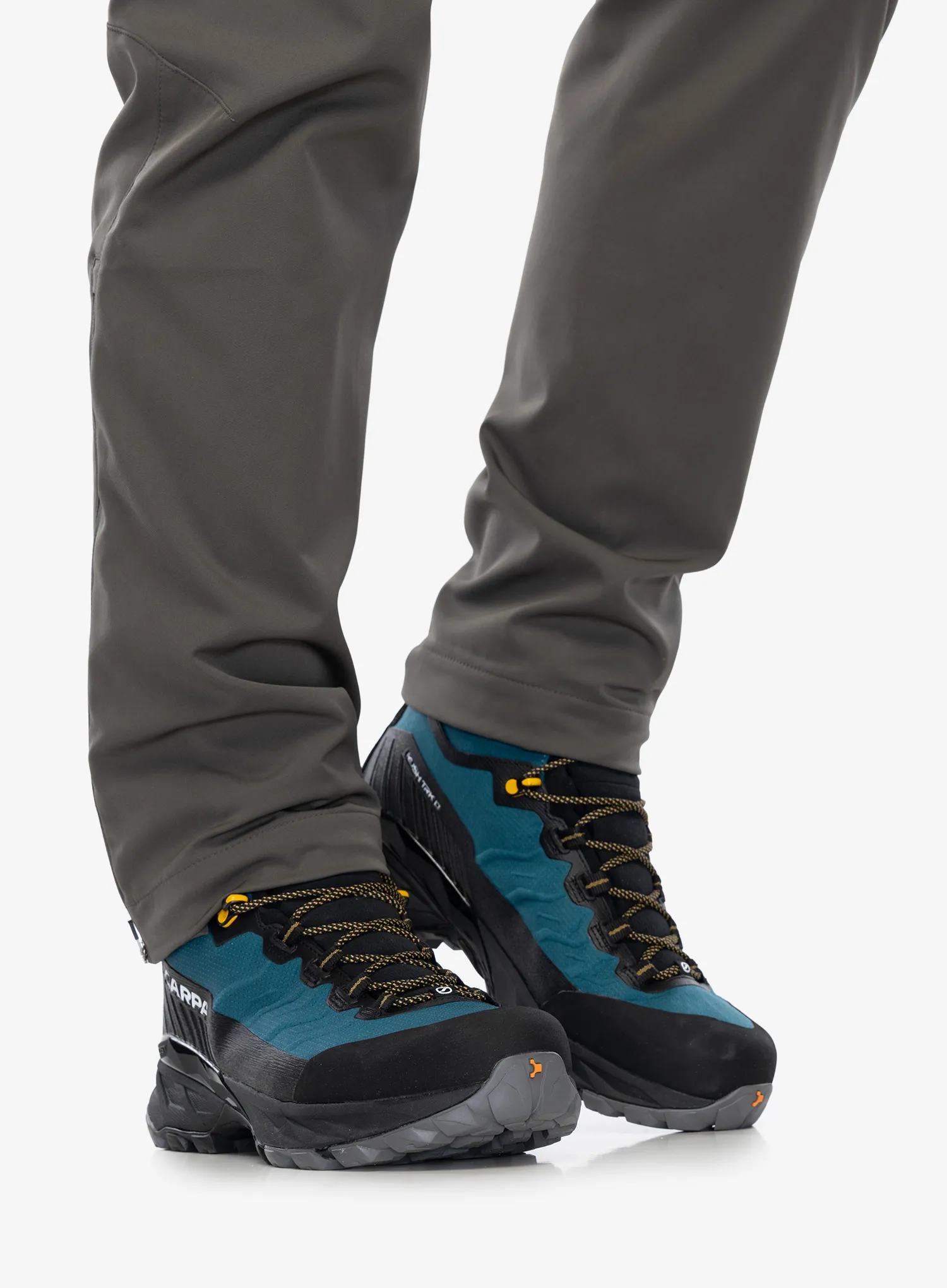 Ghete trekking Scarpa Rush TRK LT GTX - petrol/mustard
