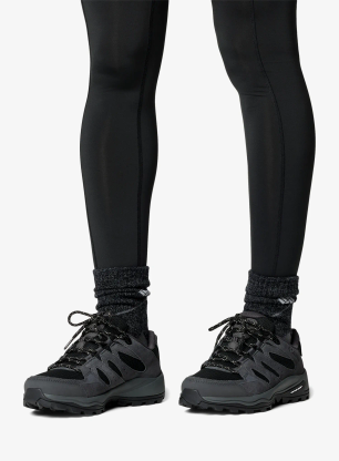 Pantofi drumetie femei Columbia Redmond IV Low Waterproof - black/citron haze
