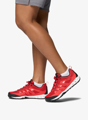 Pantofi drumetie femei Columbia Vapor Vent - poppy red/blush rose