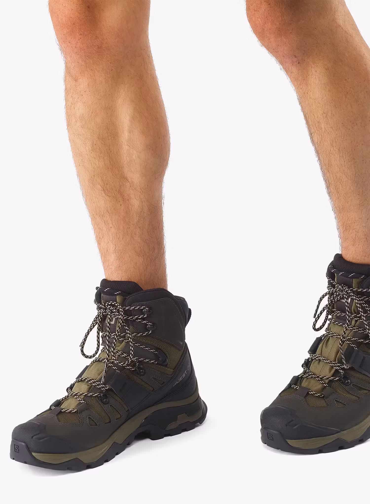 Pantofi outdoor barbati Salomon Quest 4 GTX - olive night/peat