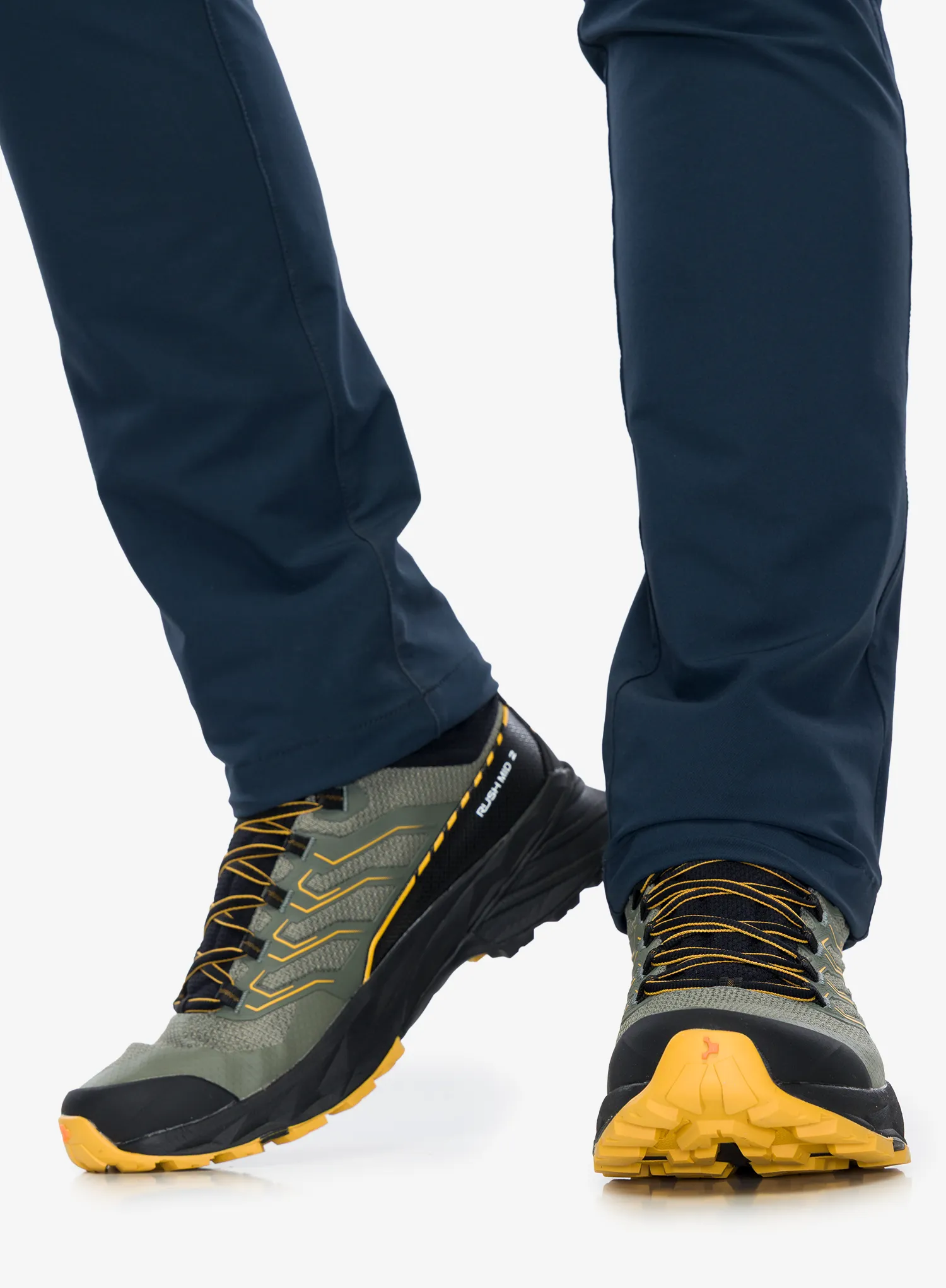 Ghete outdoor Scarpa Rush 2 Mid GTX - moss/sulphur