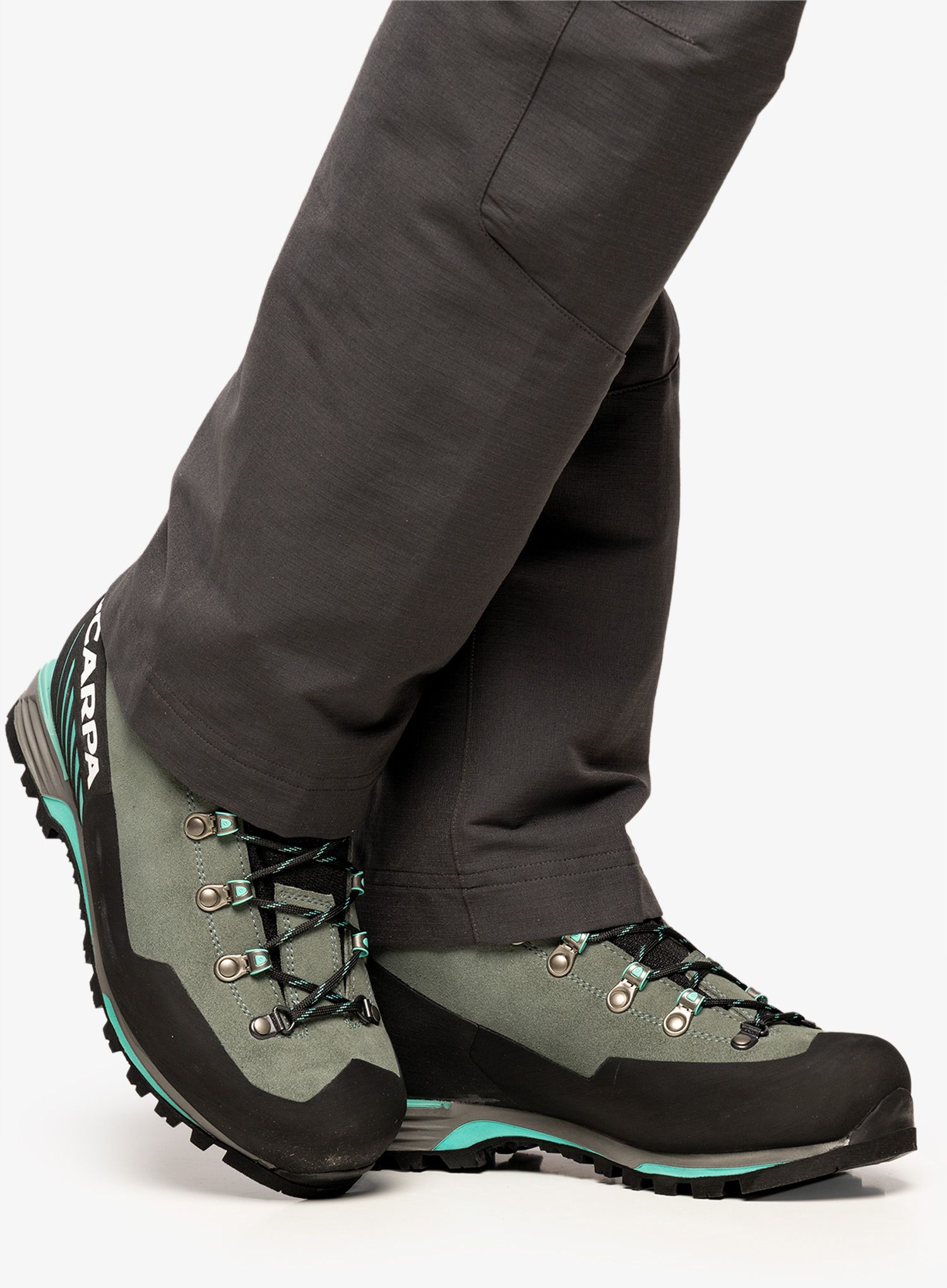 Bocanci alpinism femei Scarpa Manta Tech GTX - conifer/green blue