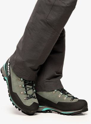 Bocanci alpinism femei Scarpa Manta Tech GTX - conifer/green blue