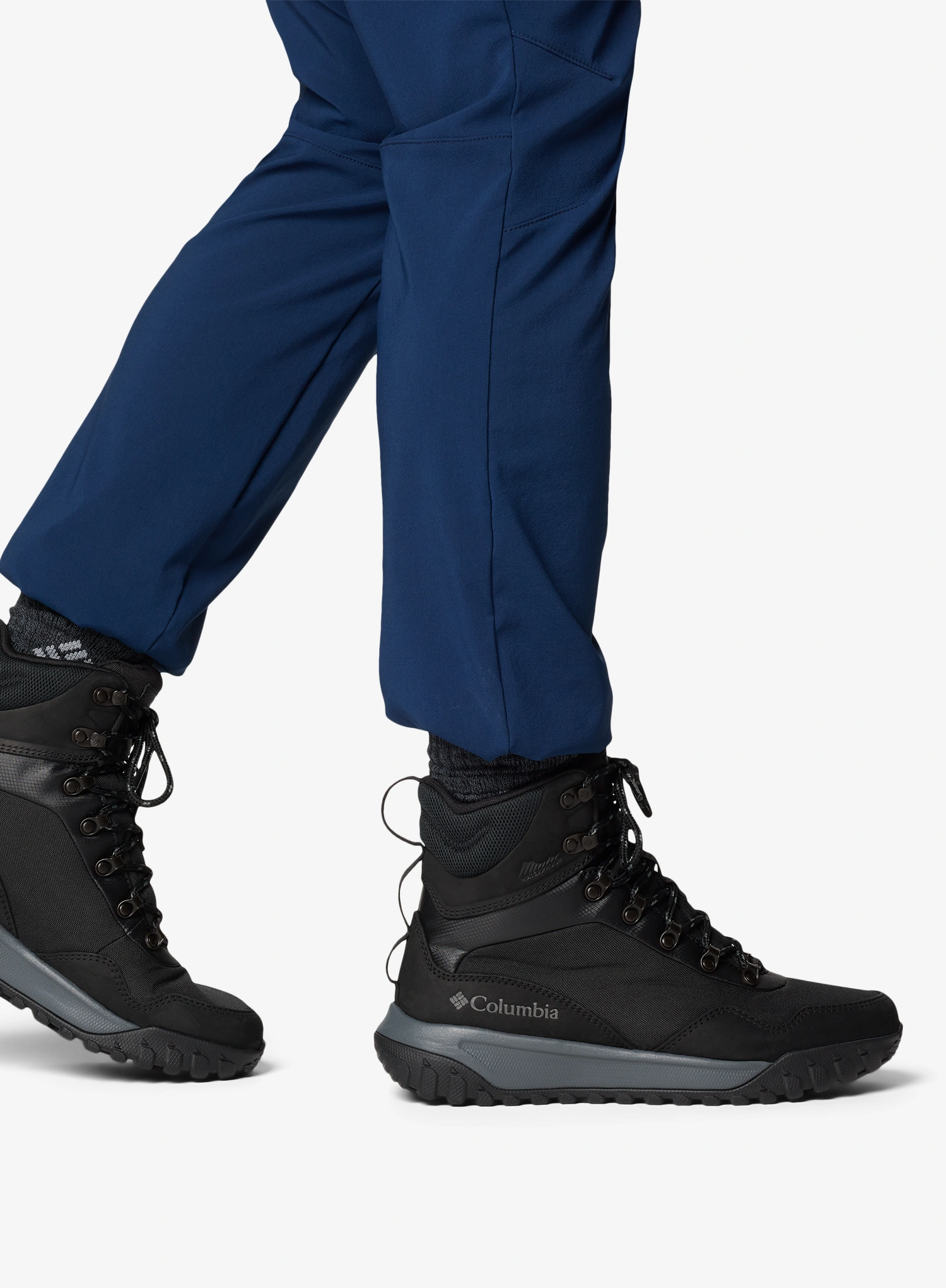 Ghete iarna Columbia Burnsider Omni-Heat Infinity - black/city grey