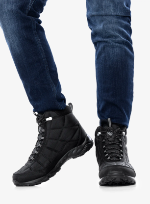 Ghete iarna Columbia Firecamp Boot - black/city grey