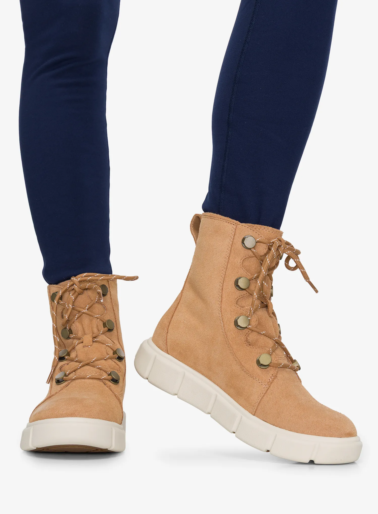Ghete iarna femei Sorel Explorer III Joan WP - tawny buff/chalk