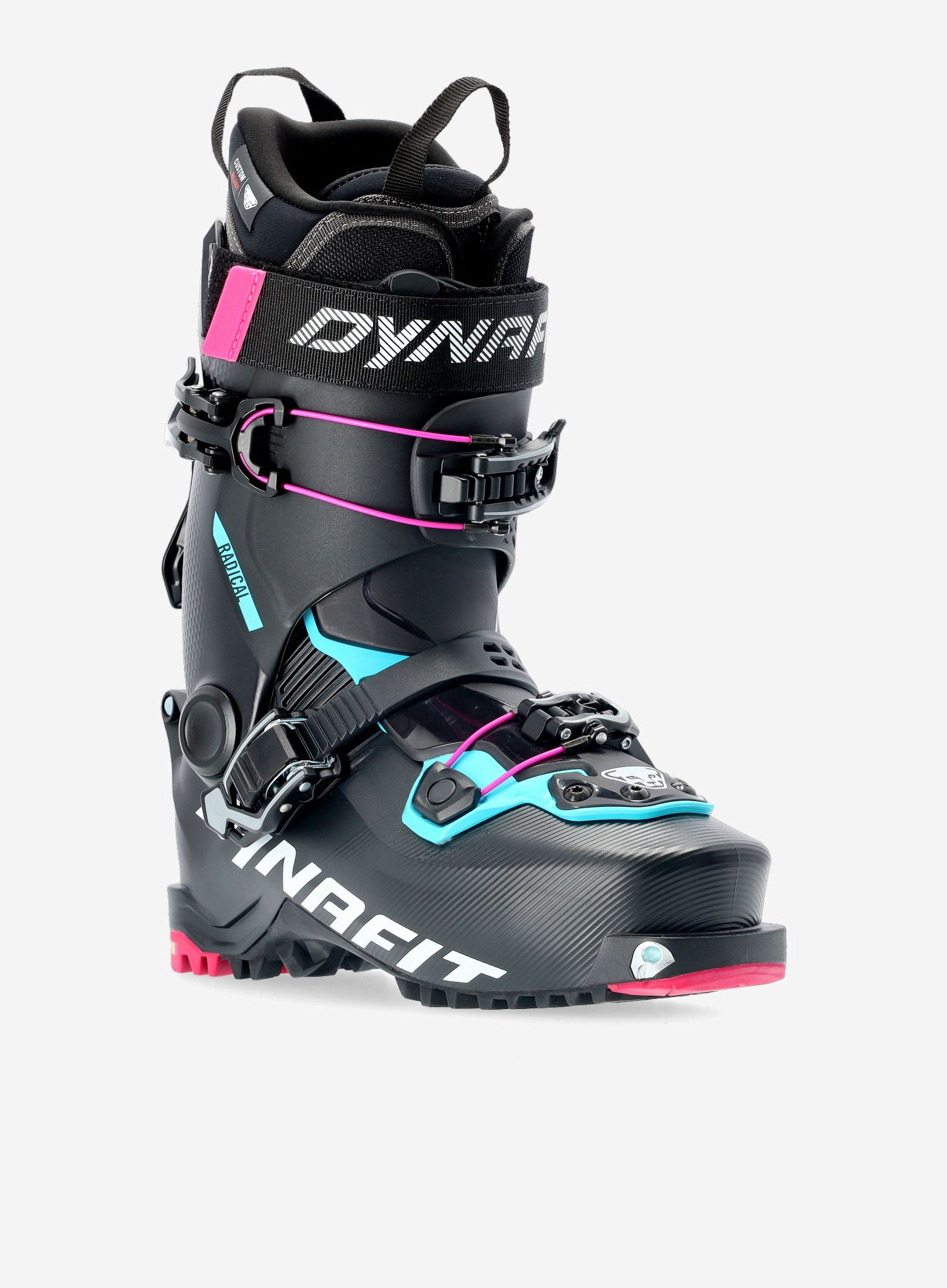 Clapari de tura Dynafit Radical - black/flamingo