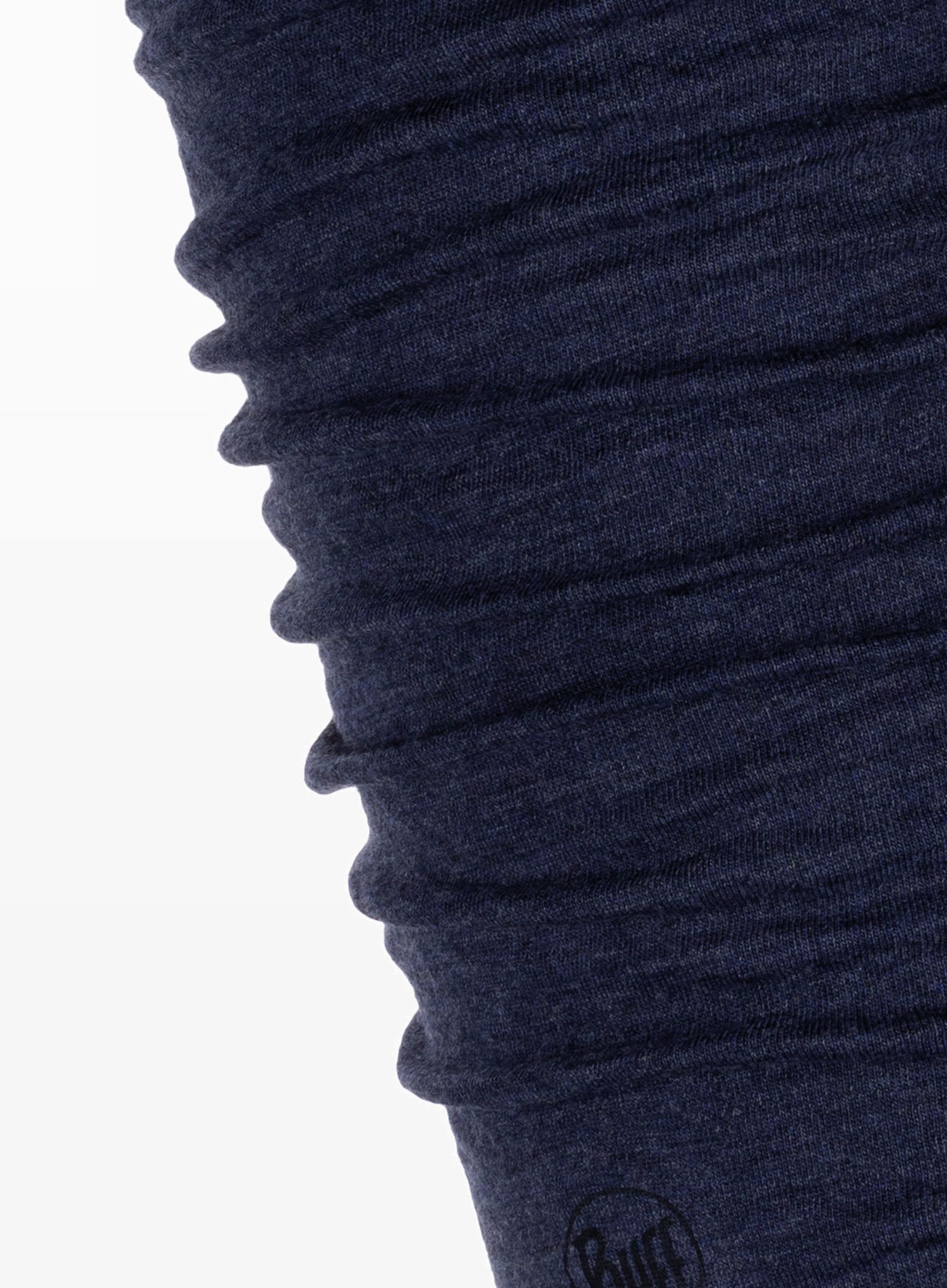 Bandana multifunctionala Buff Midweight Merino Wool - night blue melange