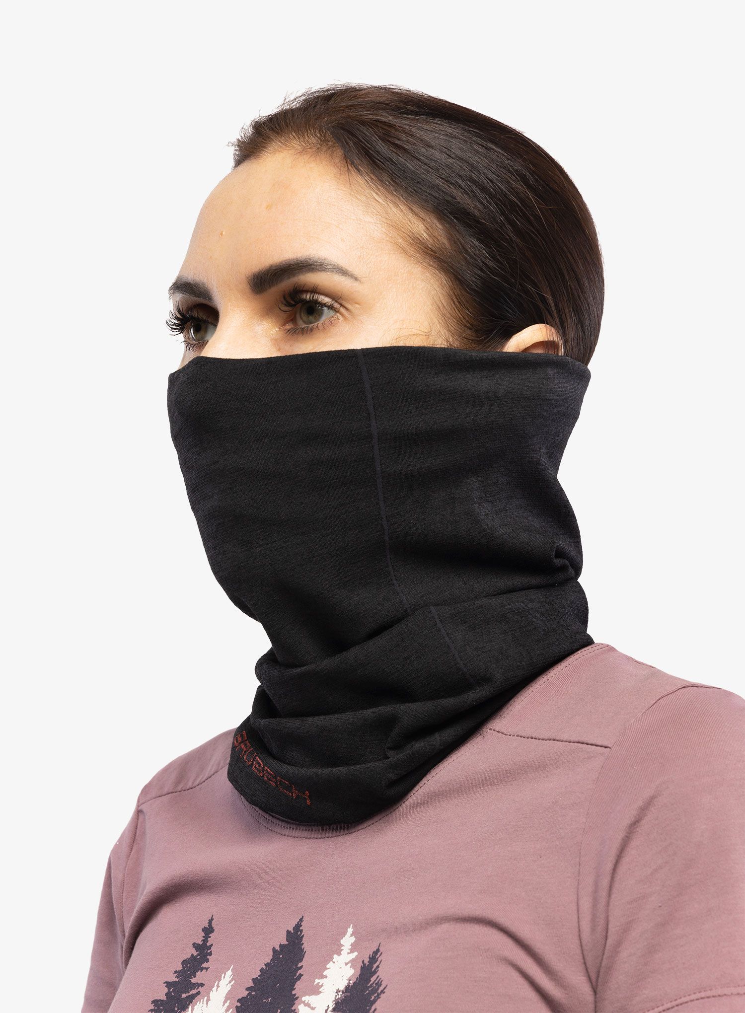 Bandana multifunctionala Brubeck Wool Neck Gaiter - black