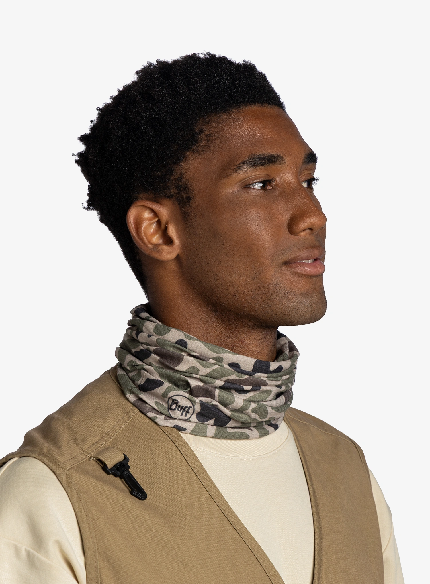 Bandana multifunctionala Buff Coolnet UV - blax khaki