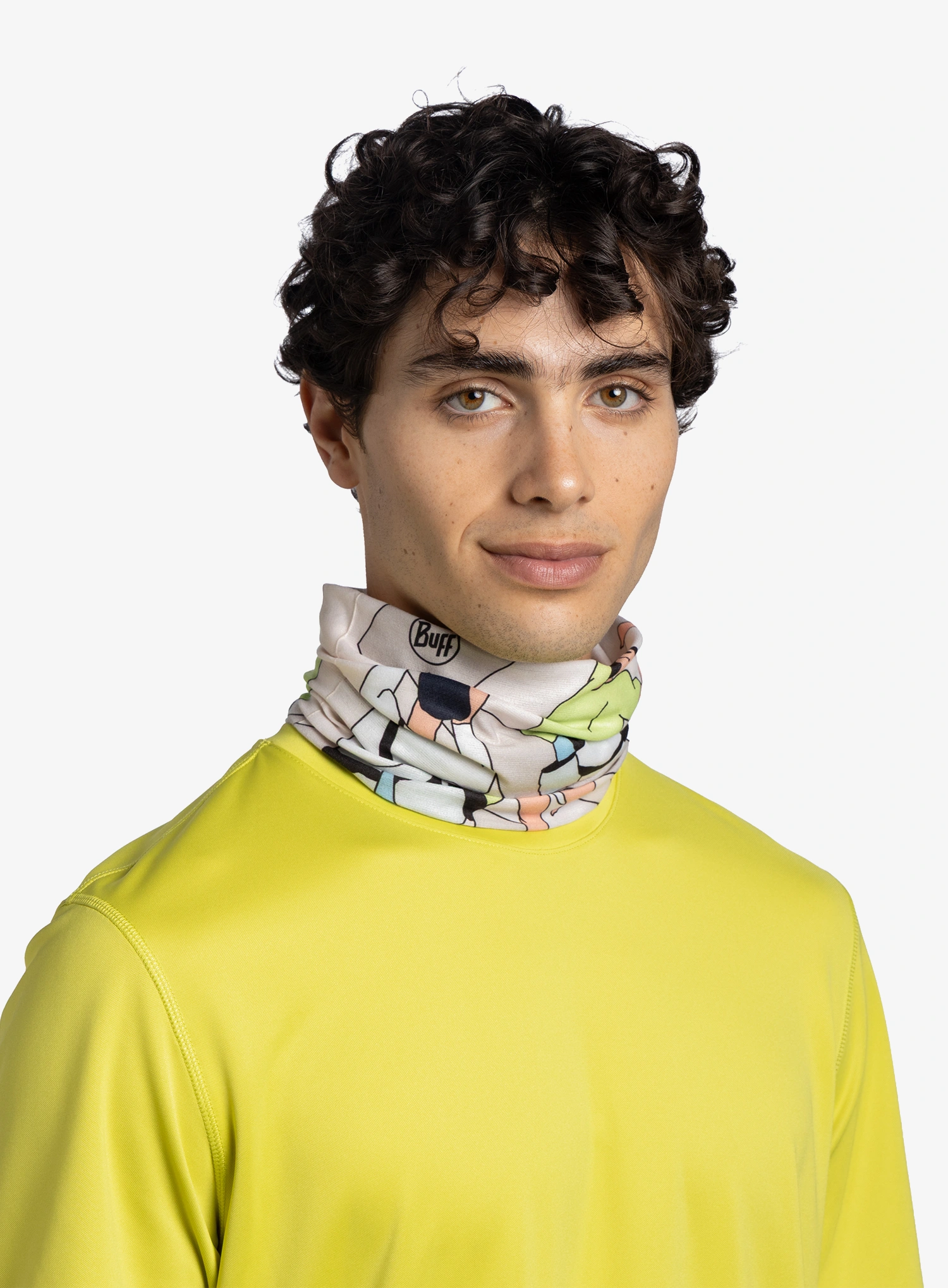 Bandana multifunctionala Buff Coolnet UV - brelit cream