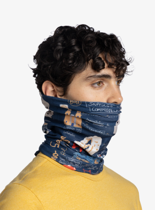 Bandana multifunctionala Buff Coolnet UV - camino norte navy