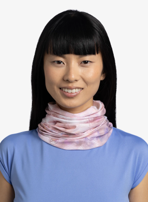 Bandana multifunctionala Buff Coolnet UV Insect Shield - orisa pink azalea