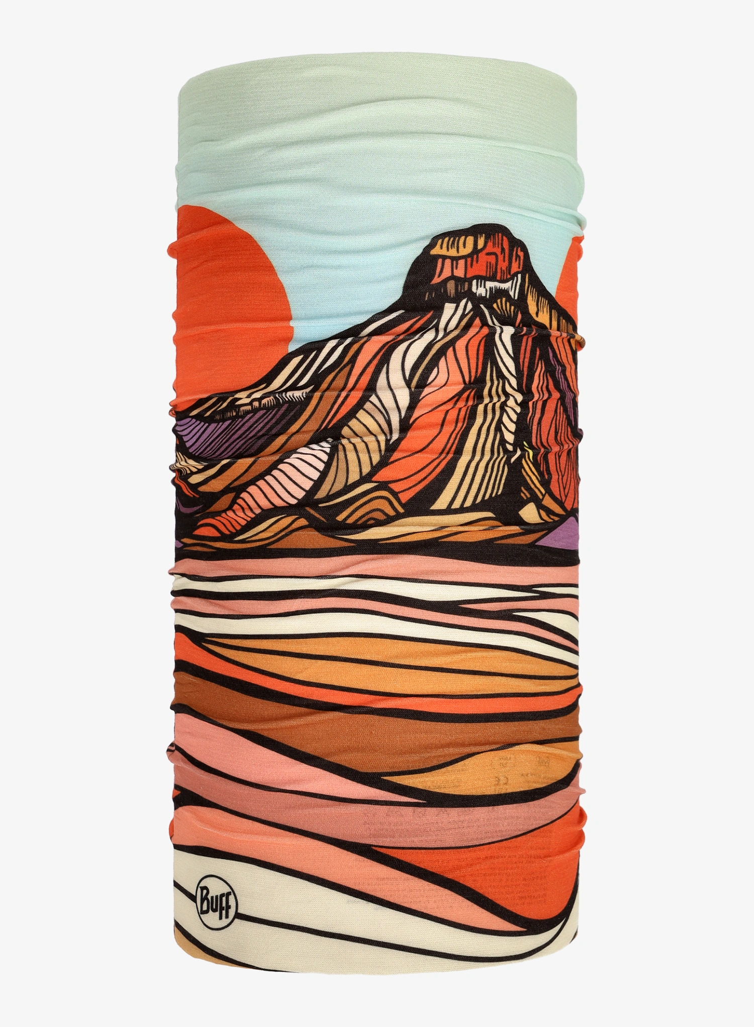Bandana multifunctionala Buff Coolnet UV - theaberry multi