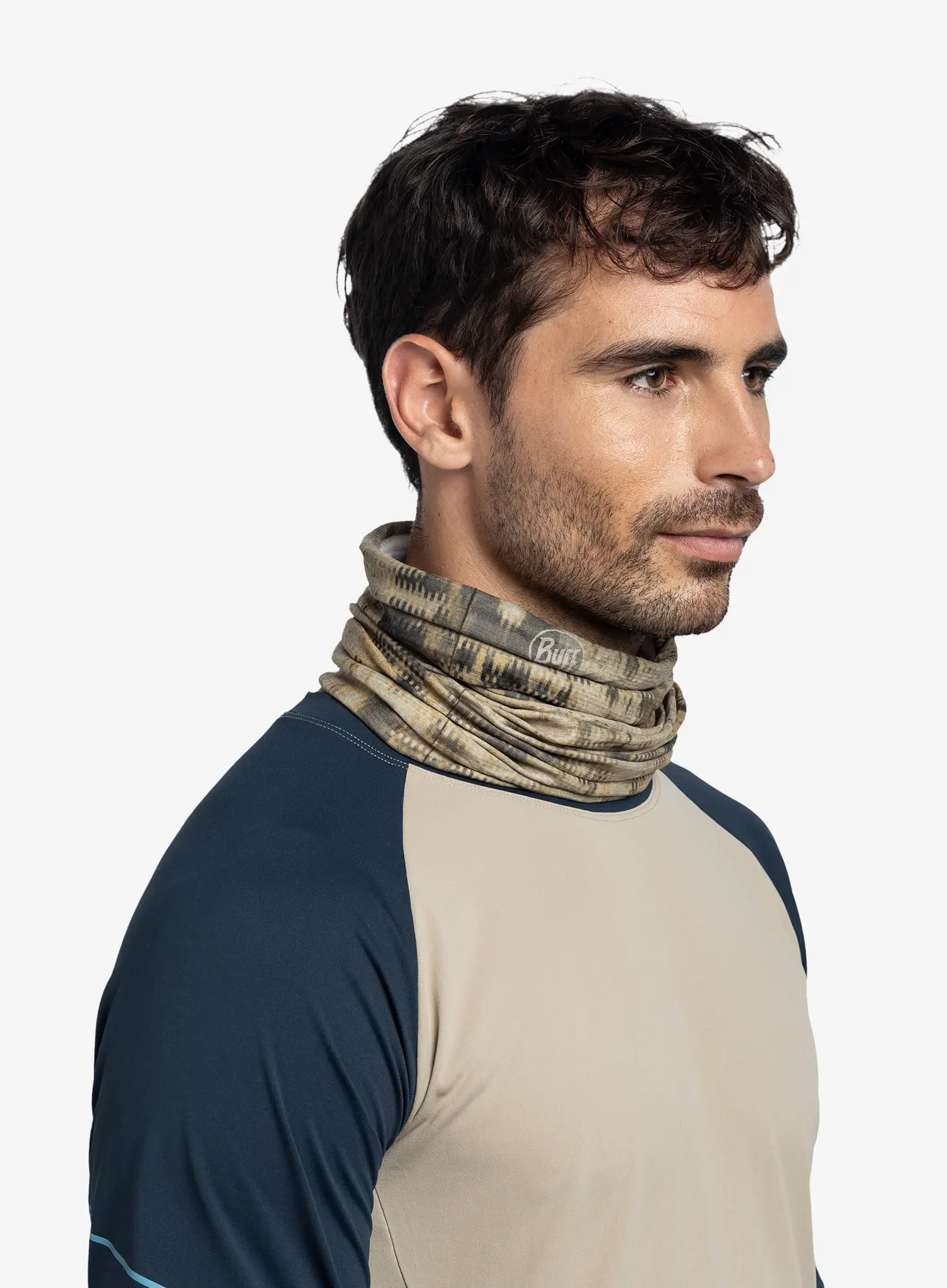 Bandana multifunctionala Buff Coolnet UV - tundra khaki