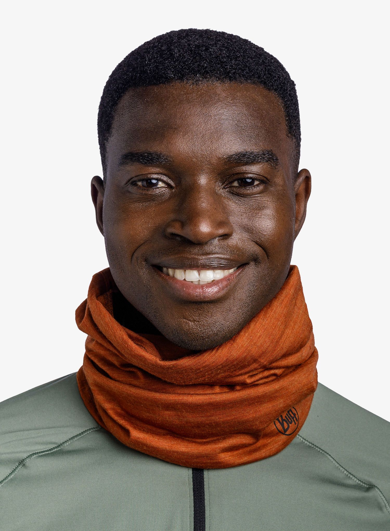 Bandana multifunctionala Buff Lightweight Merino Wool - solid cinnamon