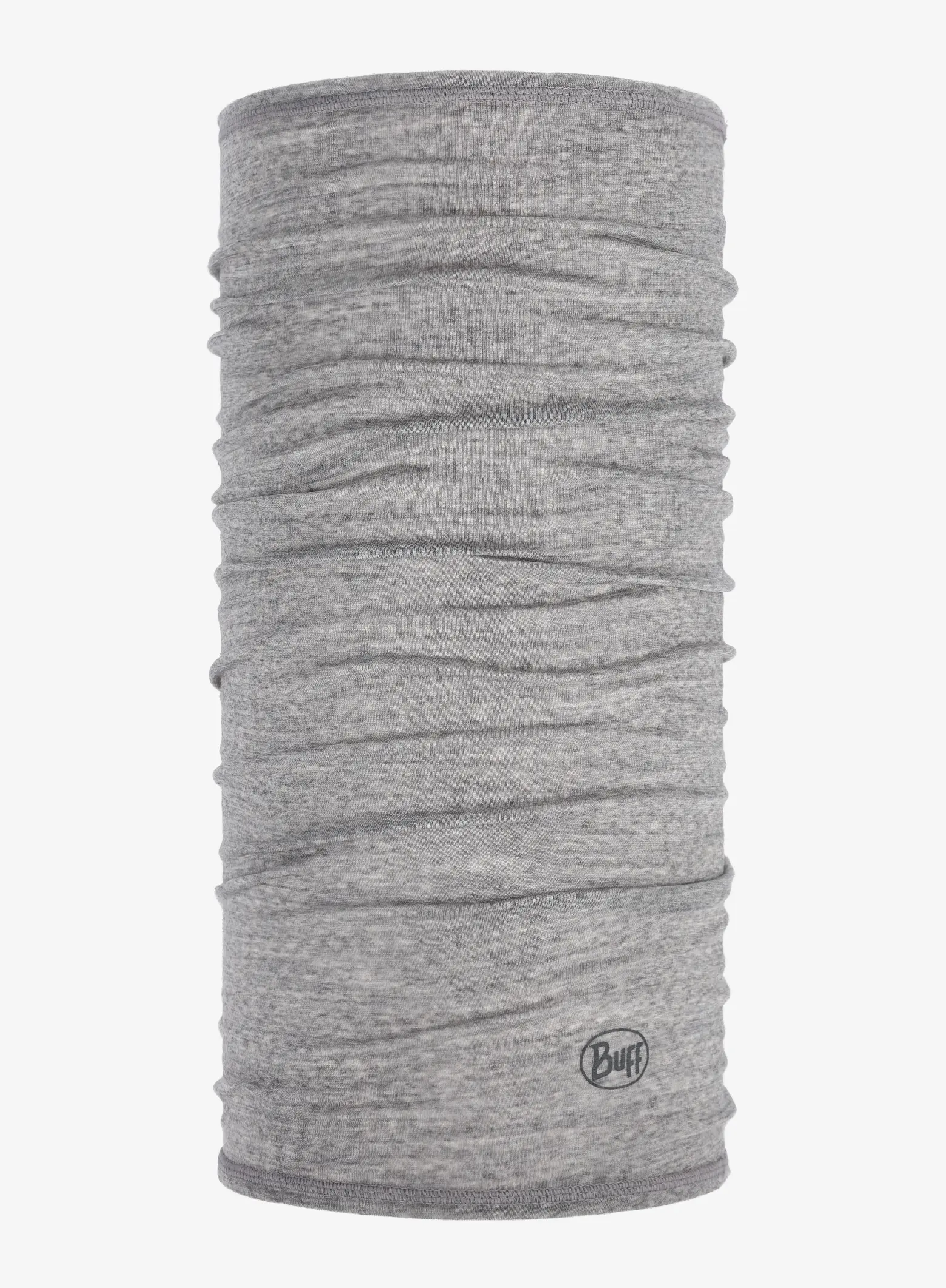 Bandana multifunctionala Buff Lightweight Merino Wool - solid light grey