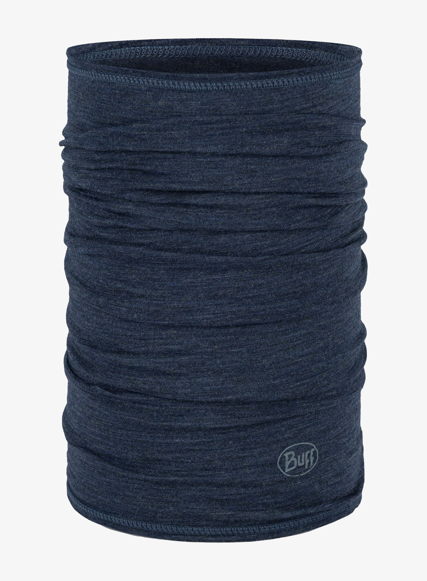 Bandana multifunctionala Buff Lightweight Merino Wool - solid night blue