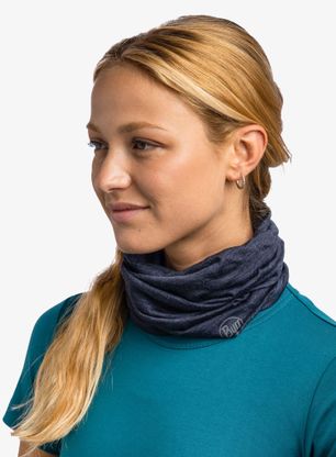Bandana multifunctionala Buff Lightweight Merino Wool - solid night blue