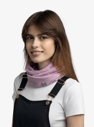 Bandana multifunctionala Buff Lightweight Merino Wool - solid pansy