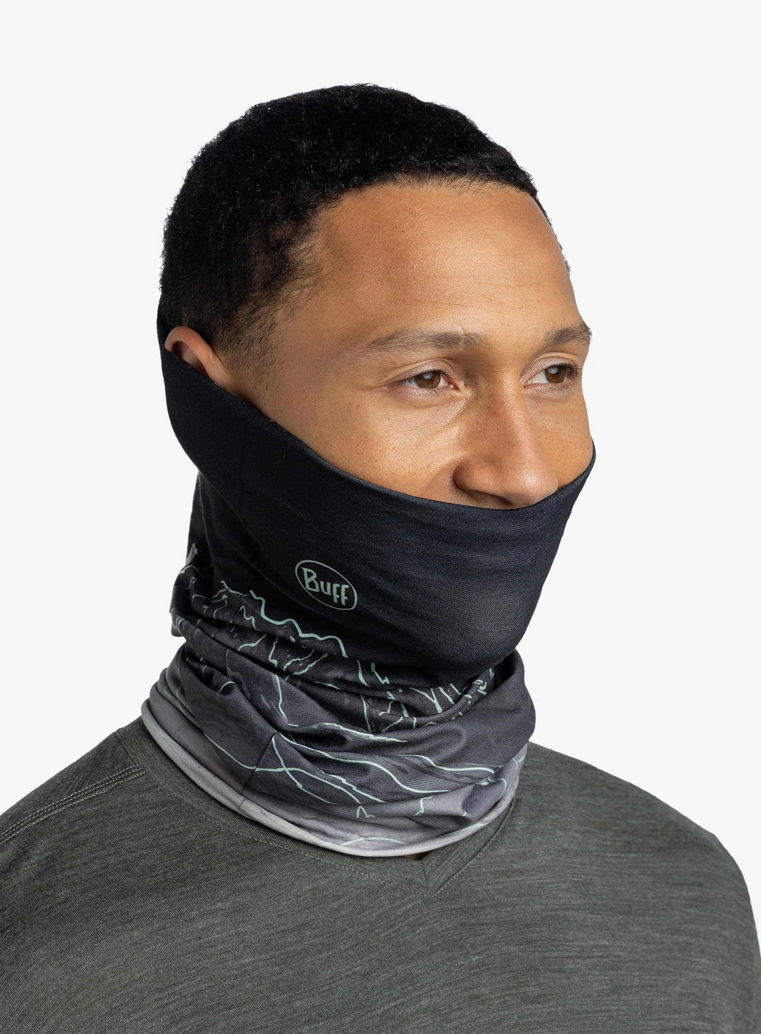 Bandana multifunctionala BUFF Original - unal grey