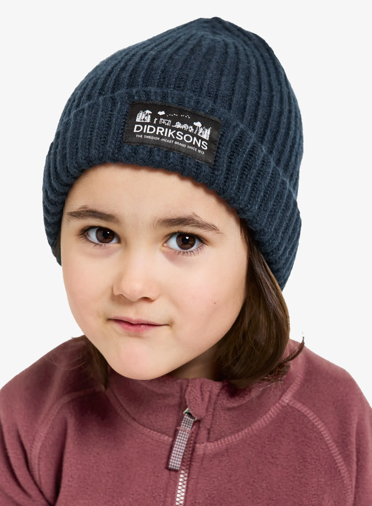 Șapcă pentru copii Didriksons Bus Beanie - navy