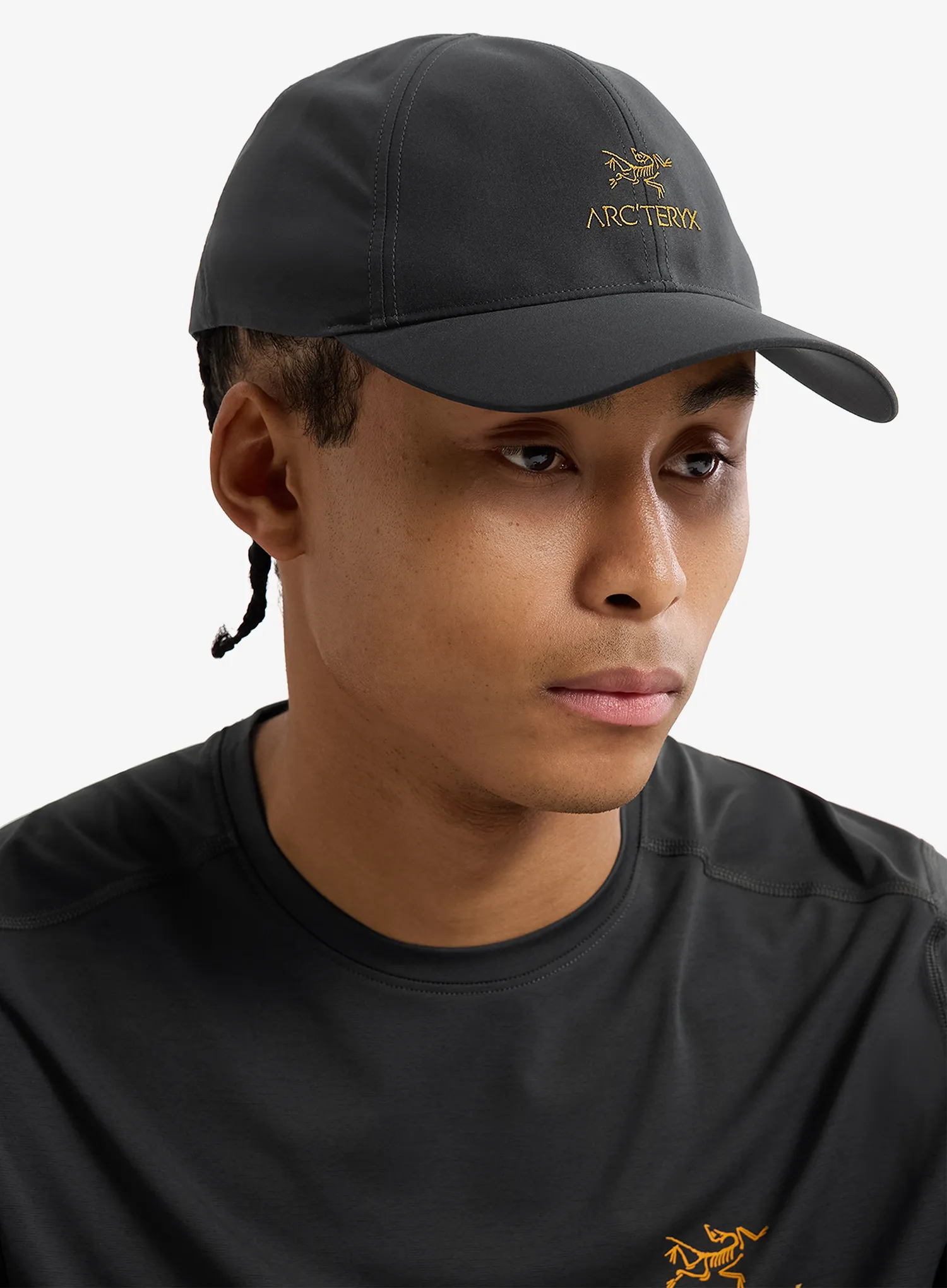 Caciula alergare Arcteryx Bird Word Cap - 24k black