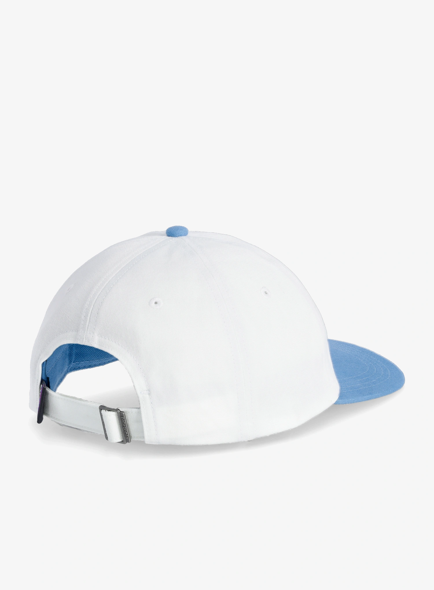 Caciula Patagonia P-6 Label Trad Cap - birch white w/shore blue