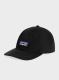 Caciula Patagonia P-6 Label Trad Cap - black
