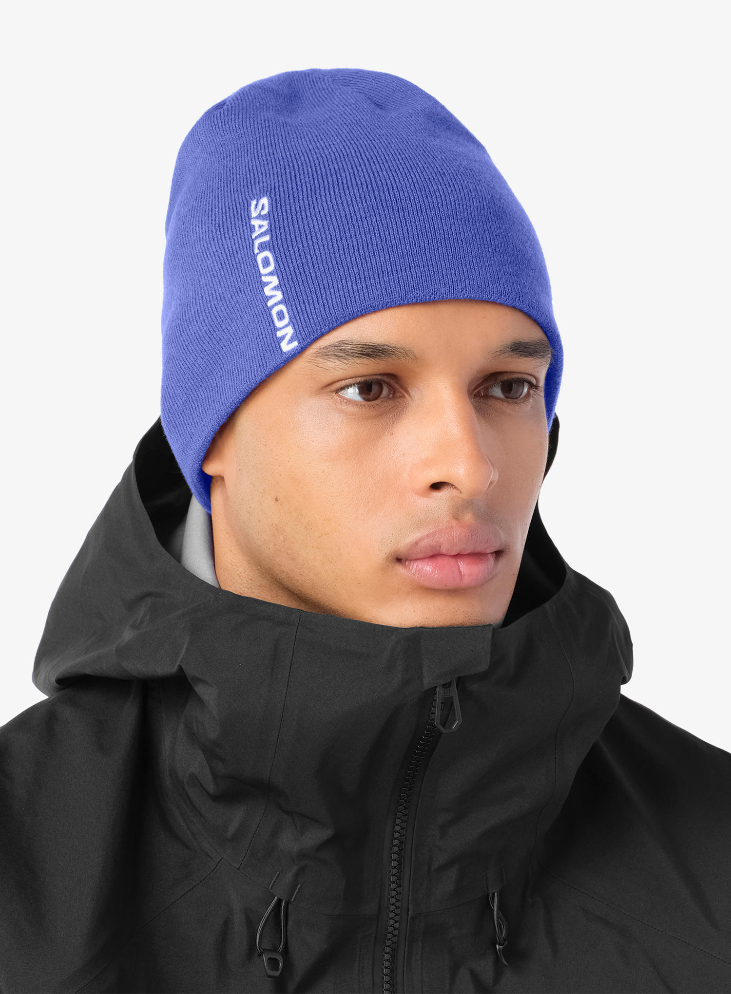 Caciula Salomon Graphic Beanie - clematis blue