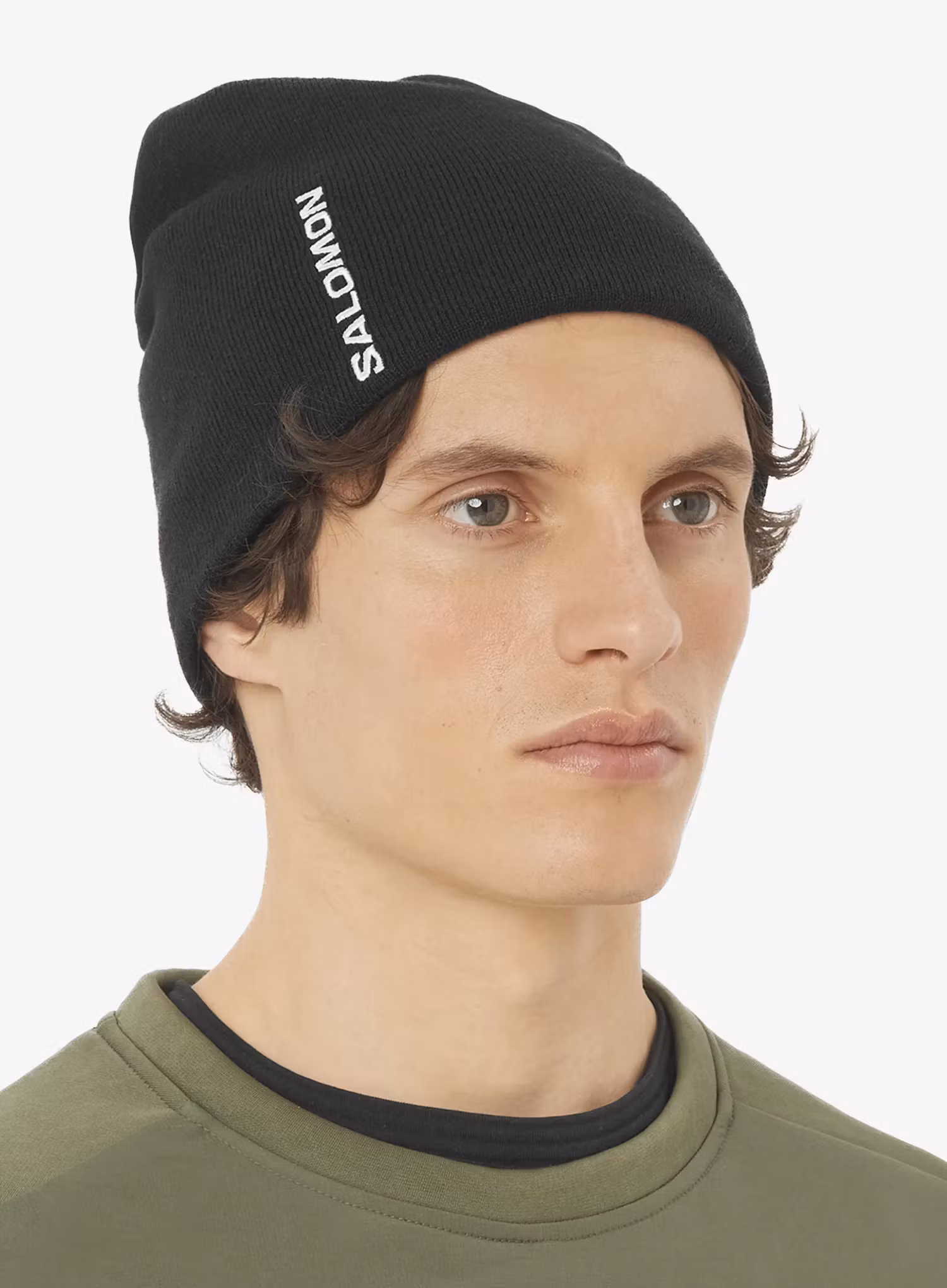 Caciula Salomon Graphic Beanie - deep black