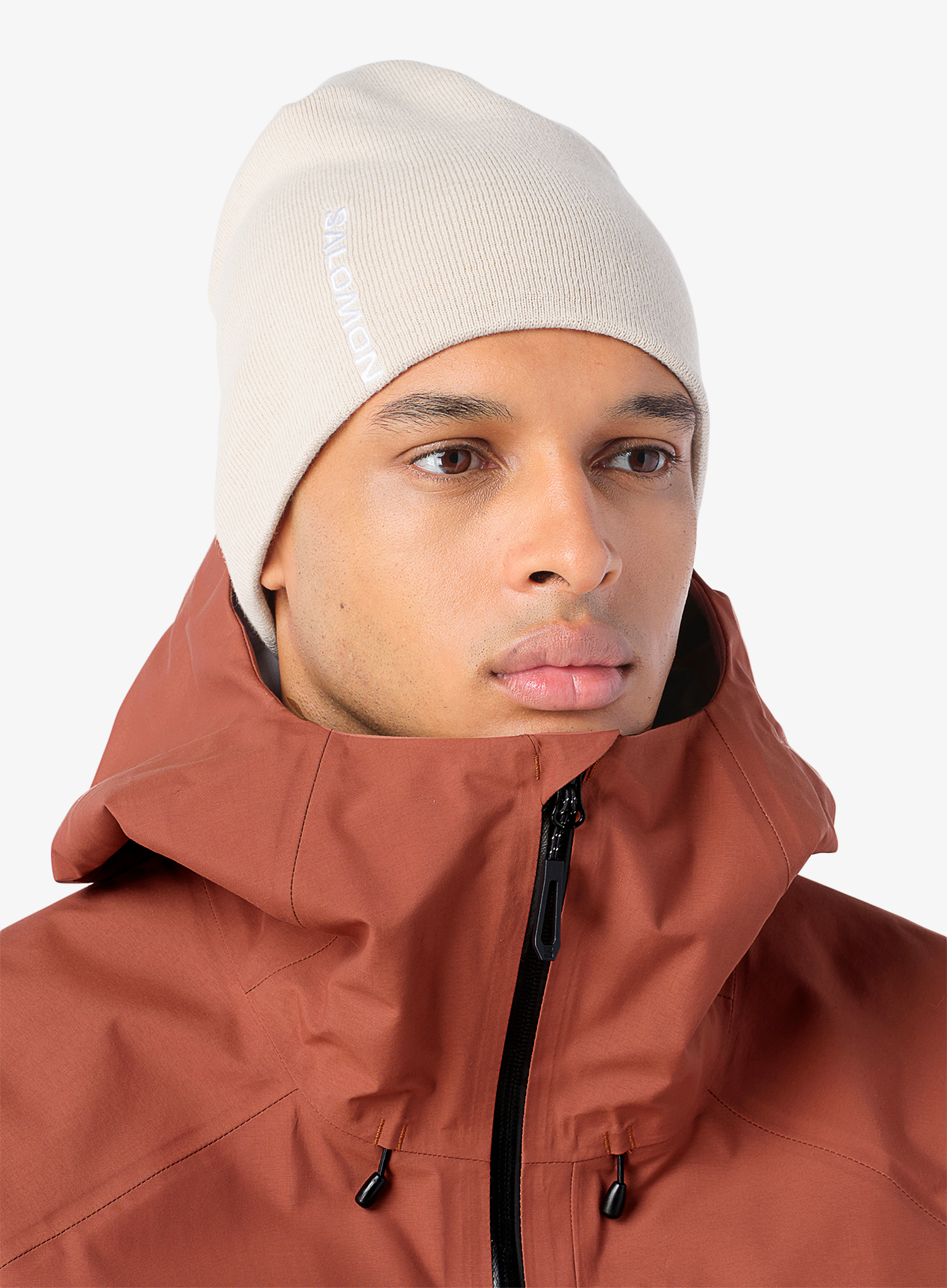 Caciula Salomon Graphic Beanie - silver cloud