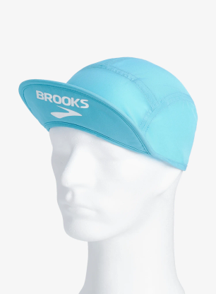 Șapcă Brooks Lightweight Packable Hat 2.0 - blazing blue/white