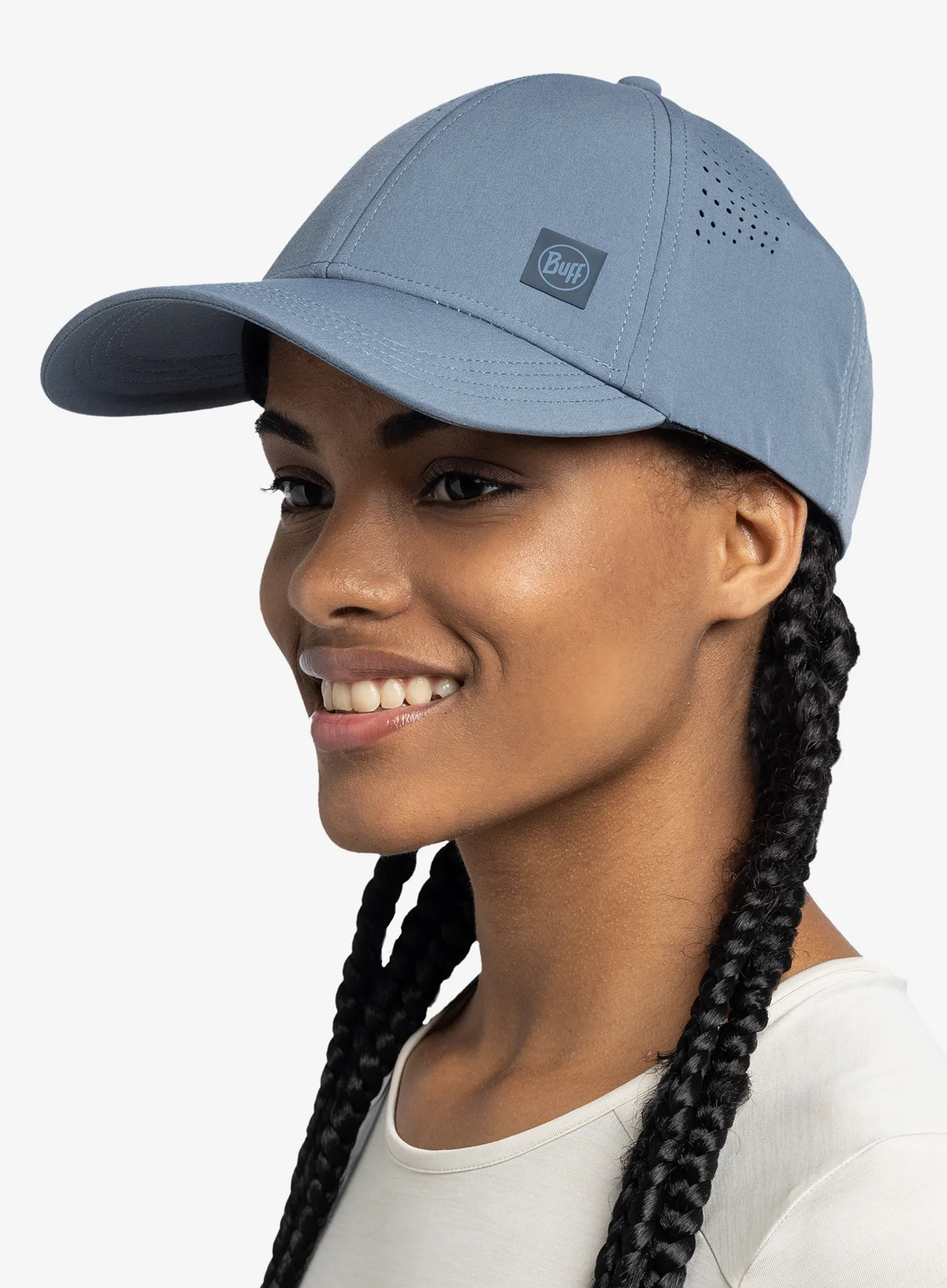 Șapcă Buff Summit Cap - solid stone blue