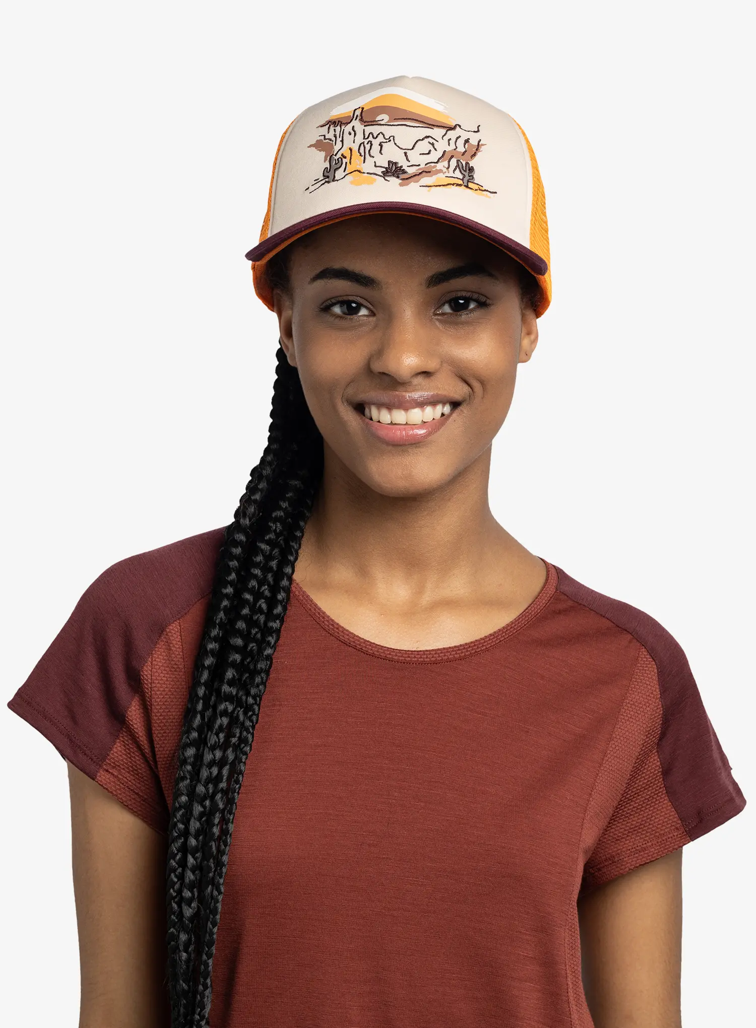 Șapcă Buff Trucker Cap - sylva apricot