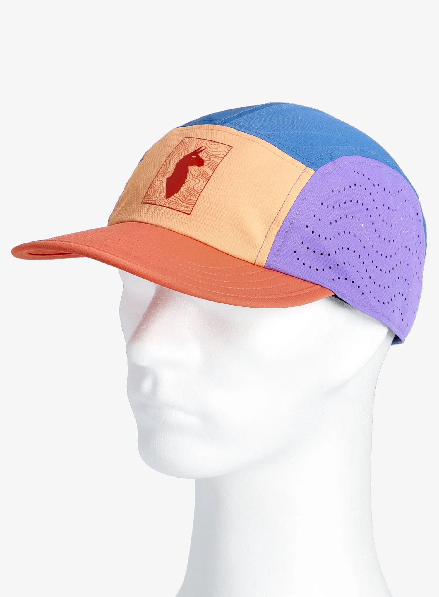Șapcă Cotopaxi Tech Plus 5-Panel Hat - cantaloupe/grapefruit