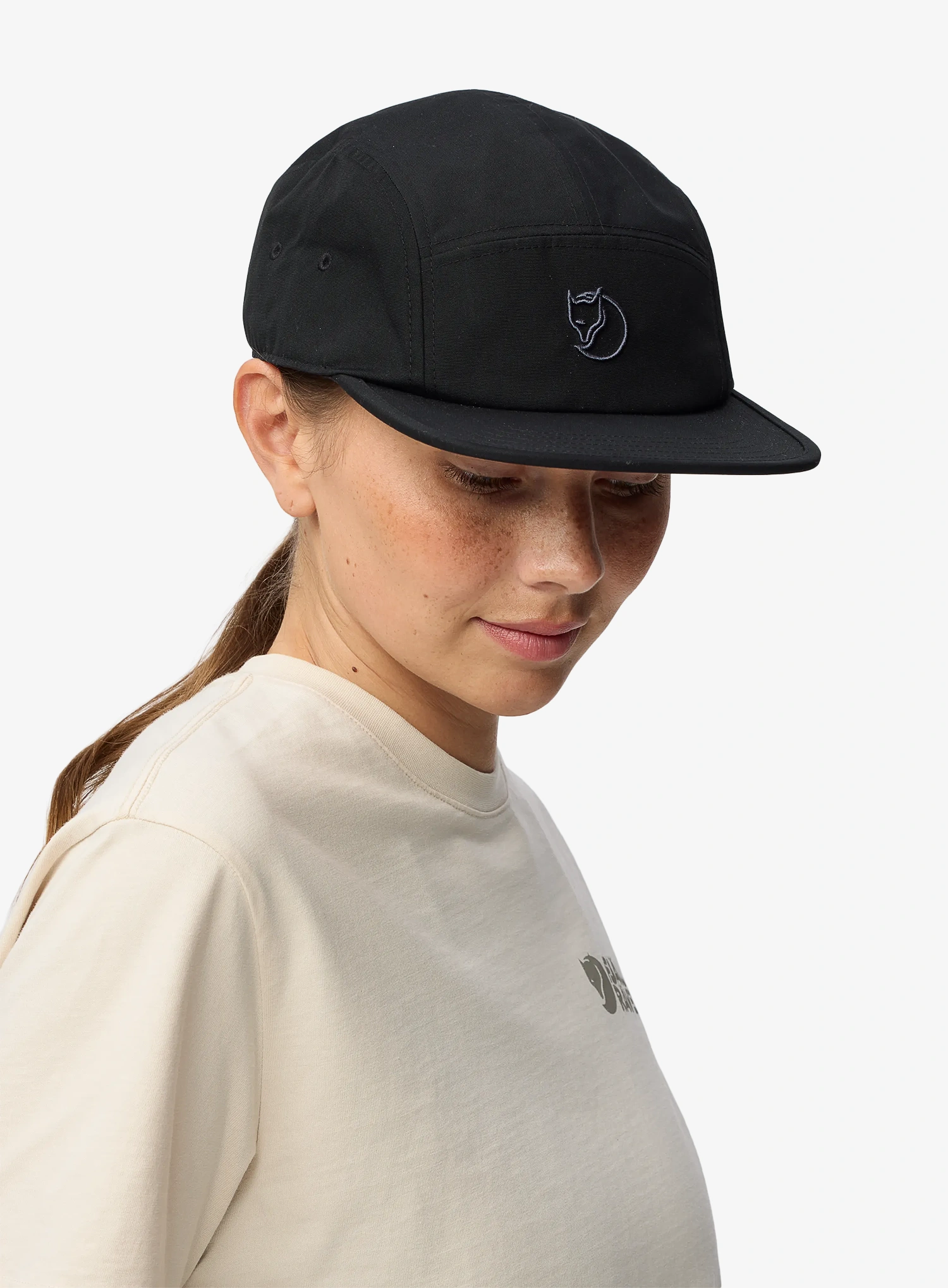 Șapcă Fjallraven Fjallraven Flat Brim Cap - black