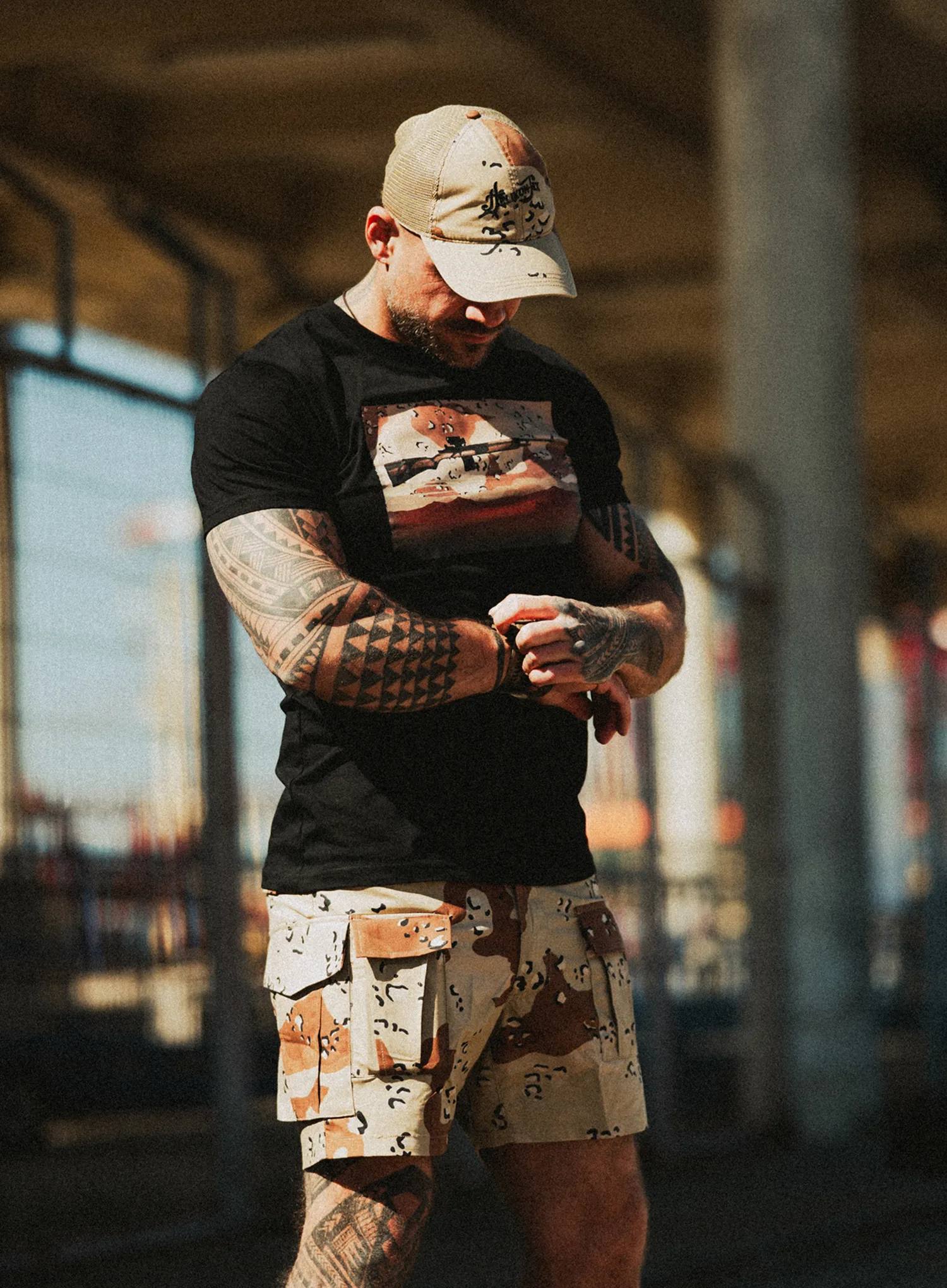 Șapcă Helikon-Tex Desert Refresh Trucker Cap - color desert