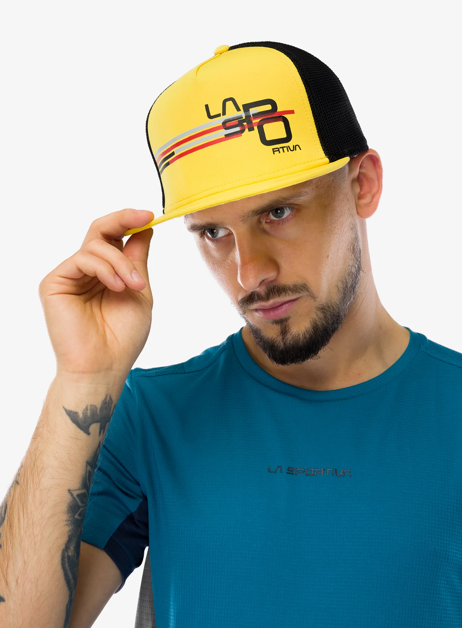 Șapcă La Sportiva Stripe Cube Hat - yellow/black