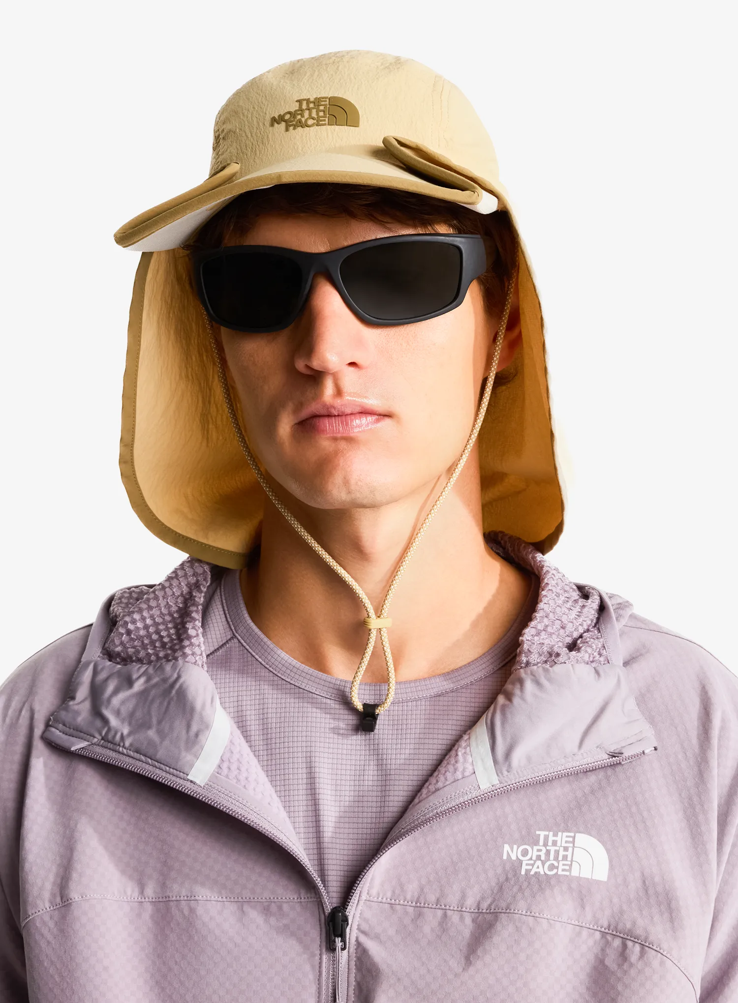 Șapcă The North Face Class V Convertible Sunshield - khaki stone/cedar