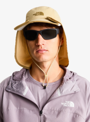 Șapcă The North Face Class V Convertible Sunshield - khaki stone/cedar