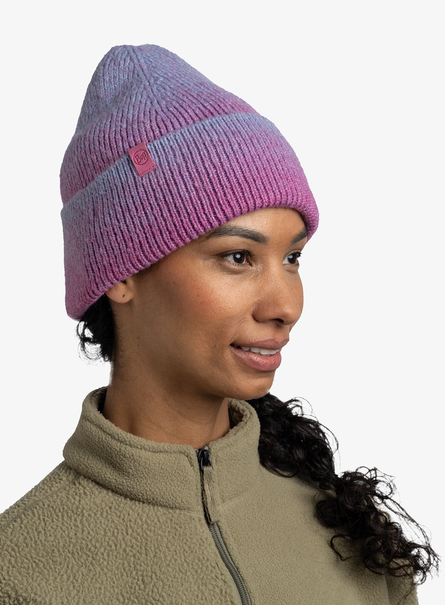 Căciulă de iarna Buff Knitted Beanie Marin - orchid