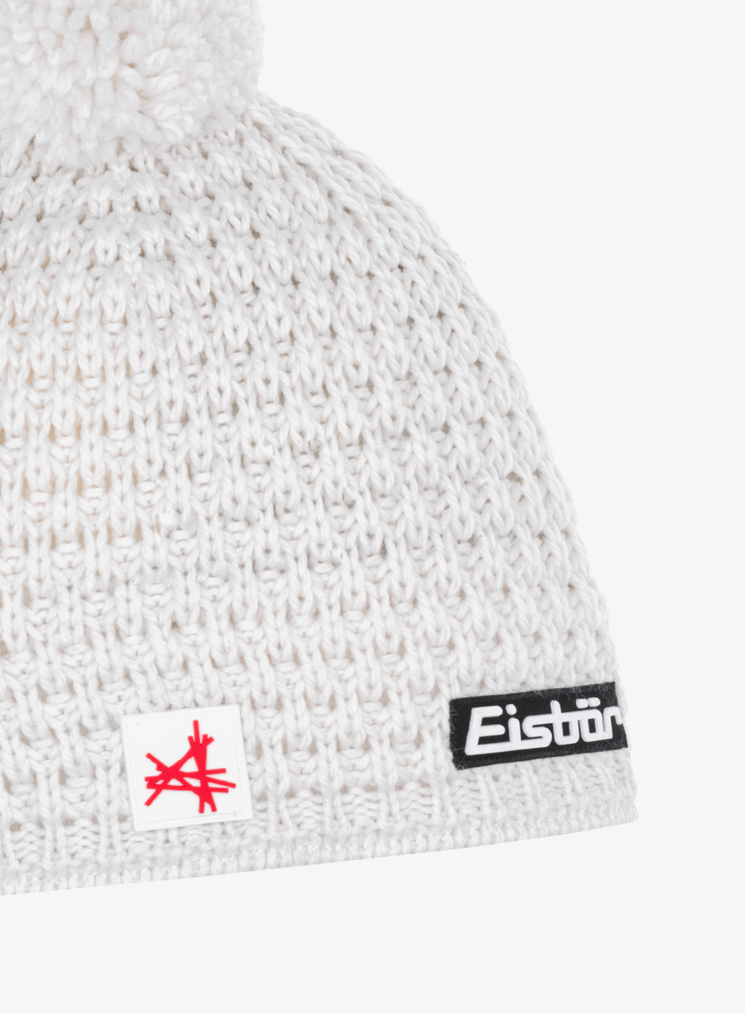 Căciulă de iarna Eisbar Trail Pompon MU SA - white