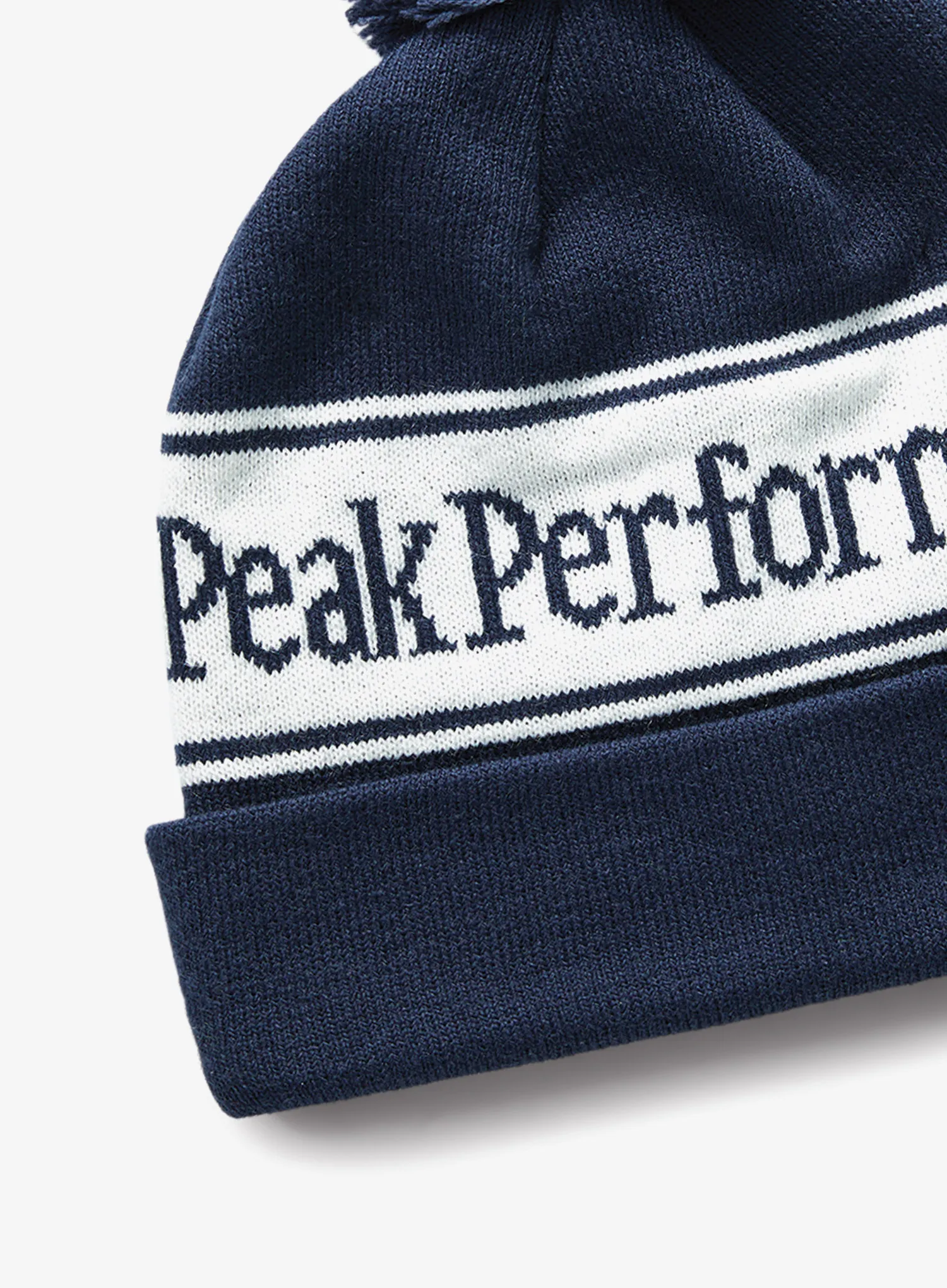 Căciulă de iarna Peak Performance Pow Hat - blue shadow/offwhite