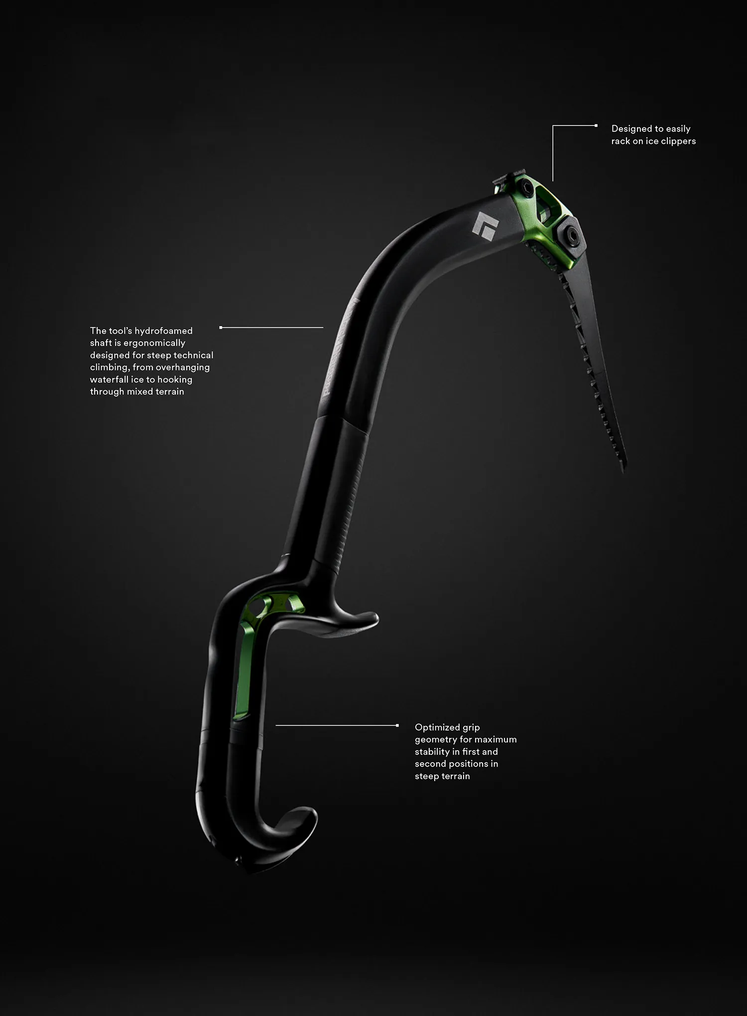 Piolet Black Diamond Hydra Ice Tool